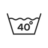 Wash at 40 degrees